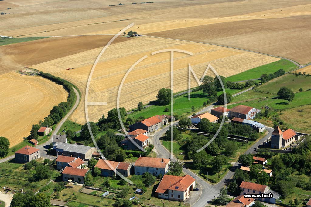 Photo arienne de Nubcourt (Bulainville)