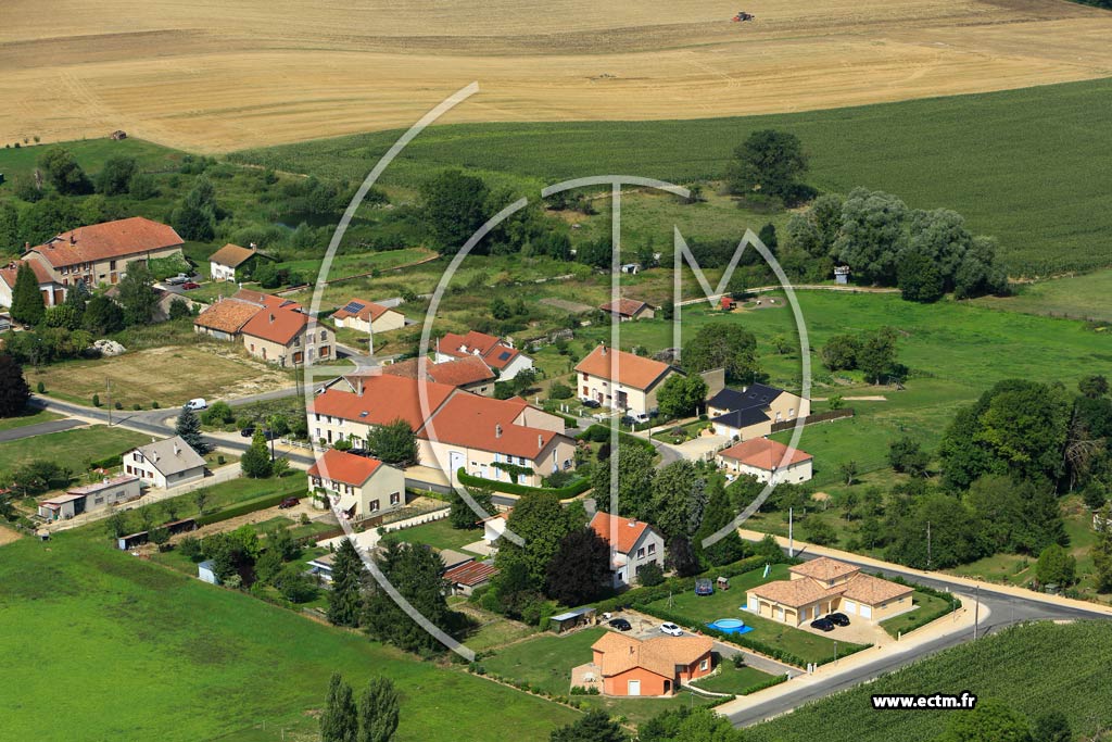 Photo arienne de Pintheville