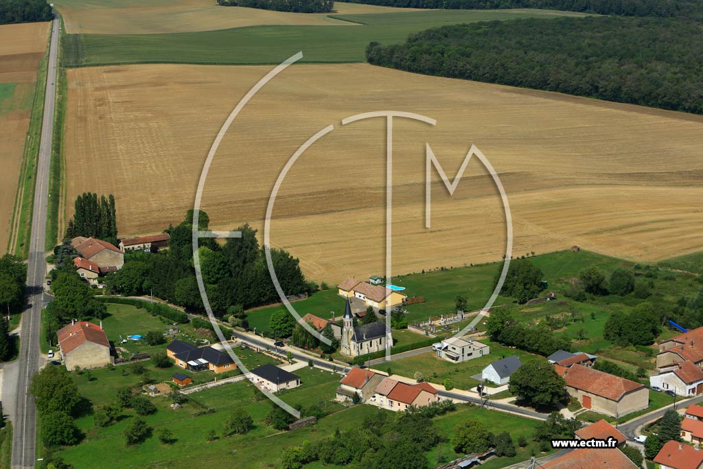 Photo arienne de Pintheville
