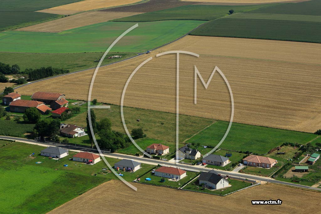 Photo arienne de Pintheville