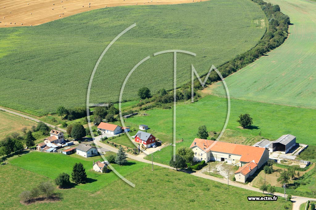 Photo arienne de Regnville-sur-Meuse