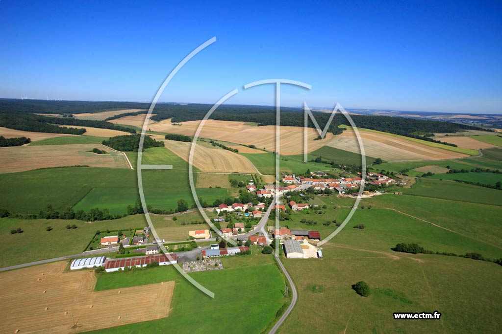 Photo arienne de Rcourt-le-Creux