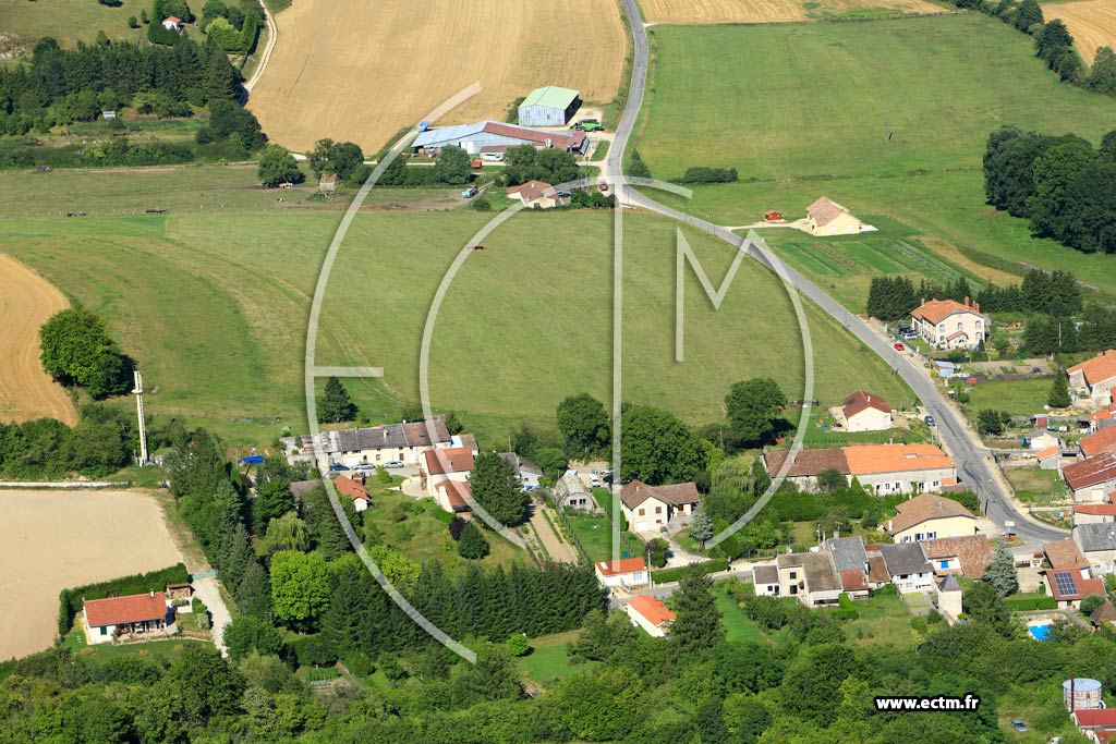 Photo arienne de Rupt-en-Wovre