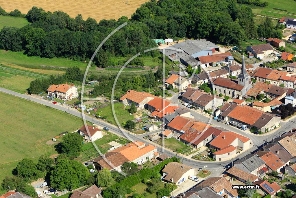 Photo arienne de Rupt-en-Wovre