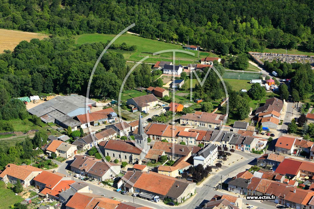 Photo arienne de Rupt-en-Wovre