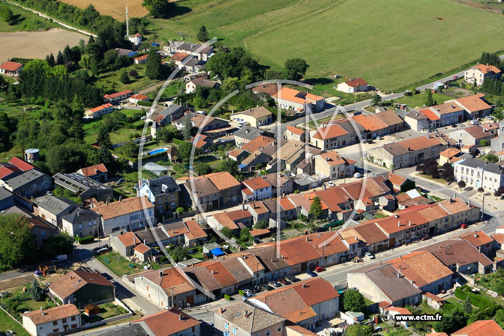 Photo arienne de Rupt-en-Wovre