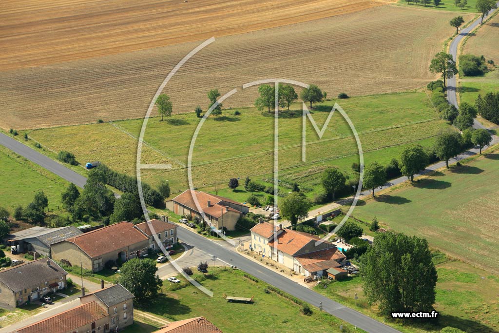 Photo arienne de Saint-Hilaire-en-Wovre