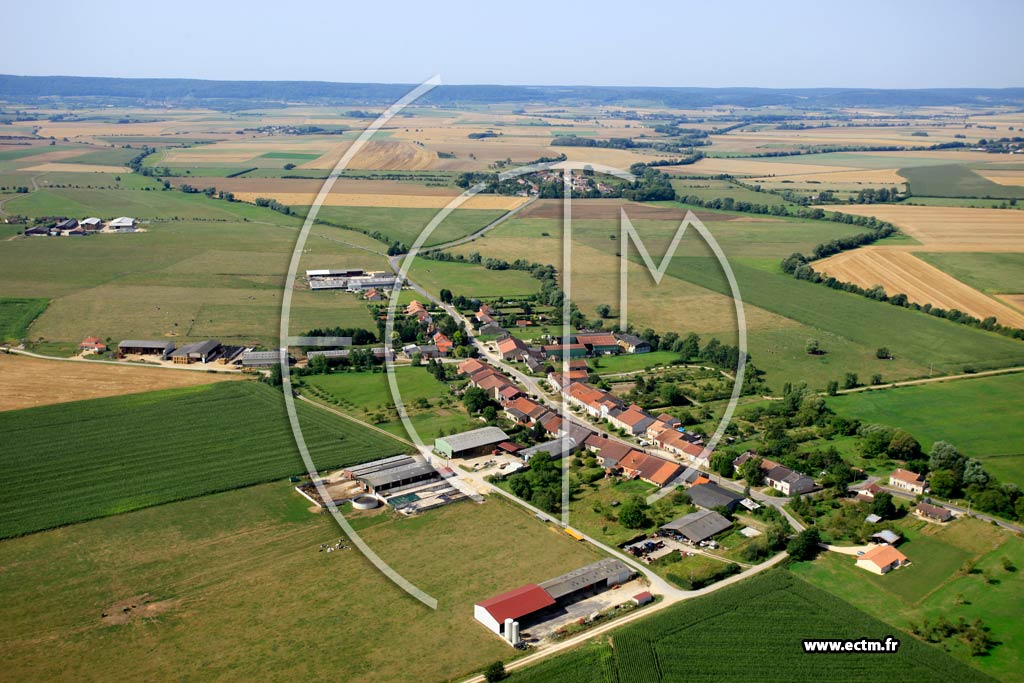 Photo arienne de Saint-Hilaire-en-Wovre (Butgnville)