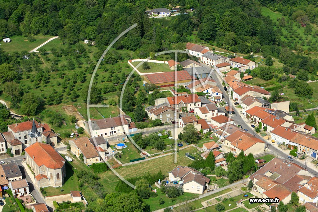 Photo arienne de Saint-Maurice-sous-les-Ctes
