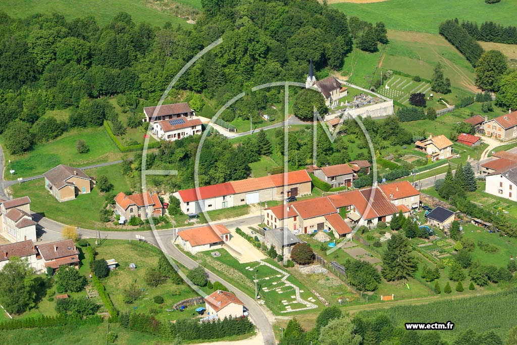 Photo arienne de Saint-Remy-la-Calonne