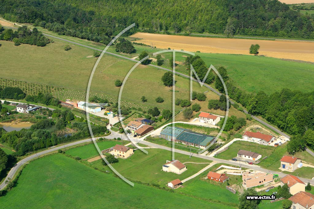 Photo arienne de Saint-Remy-la-Calonne