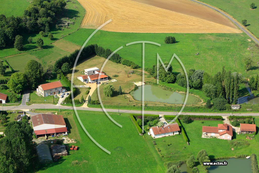 Photo arienne de Saint-Remy-la-Calonne