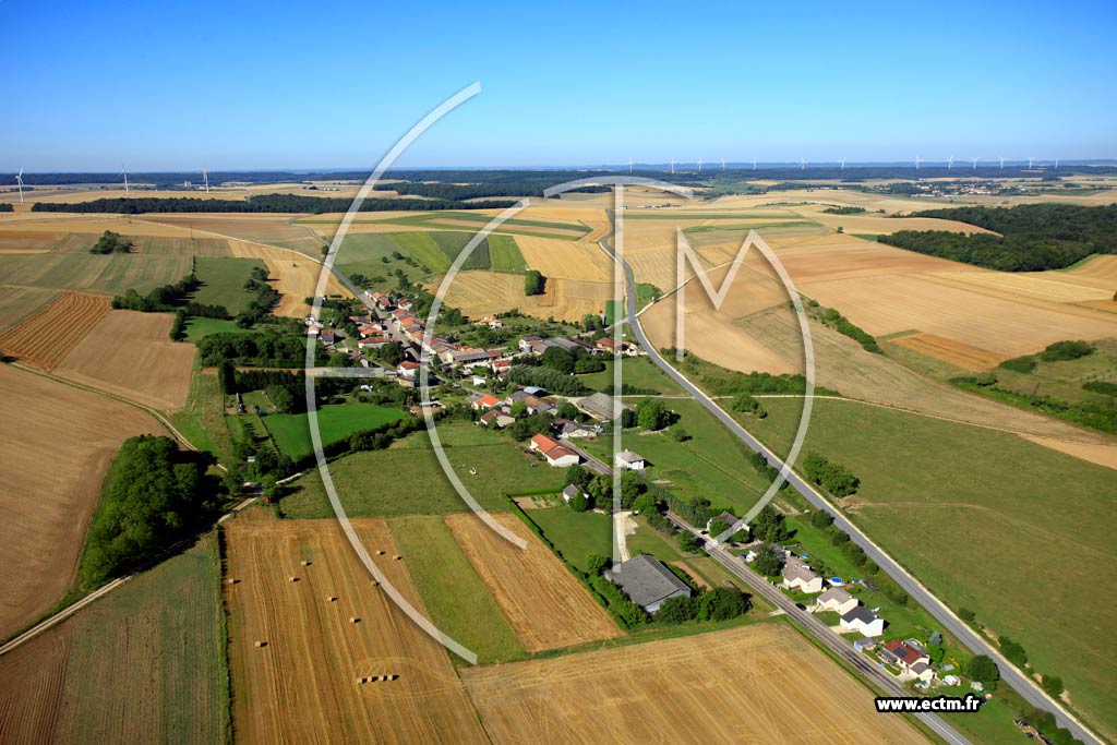 Photo arienne de Senoncourt-les-Maujouy