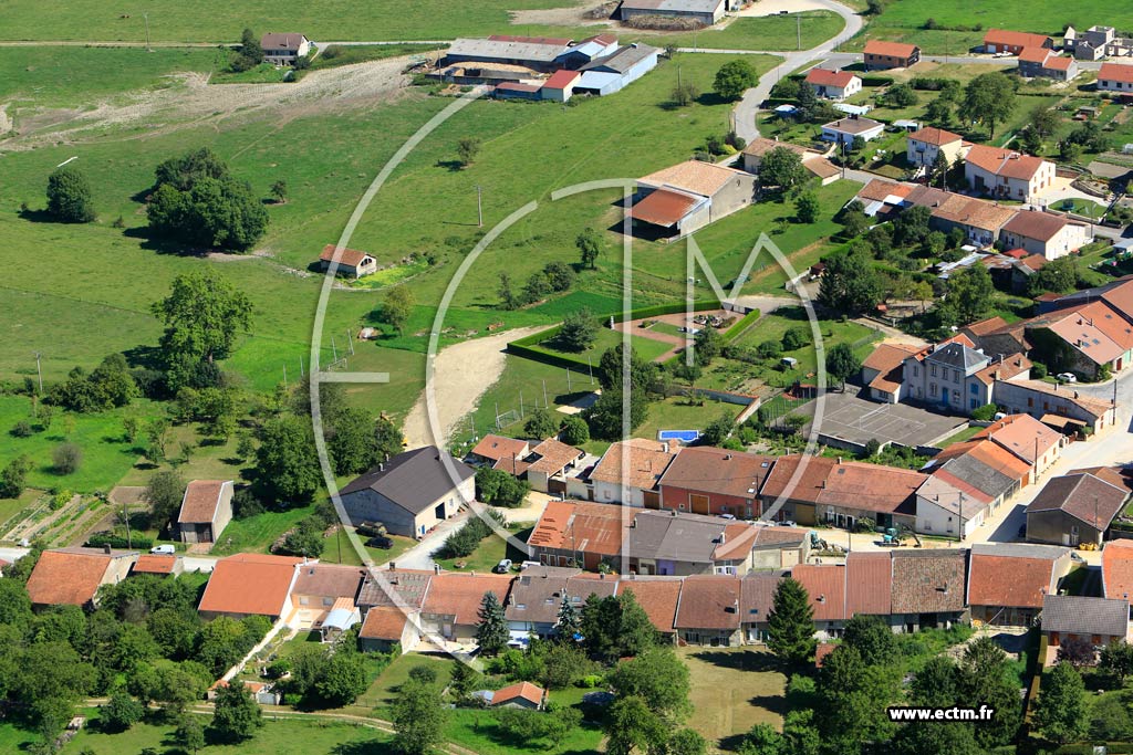 Photo arienne de Sivry-la-Perche