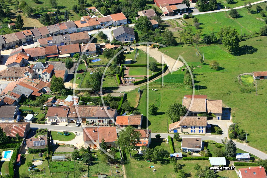 Photo arienne de Sivry-la-Perche