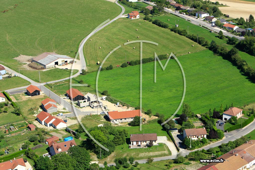 Photo arienne de Sivry-la-Perche