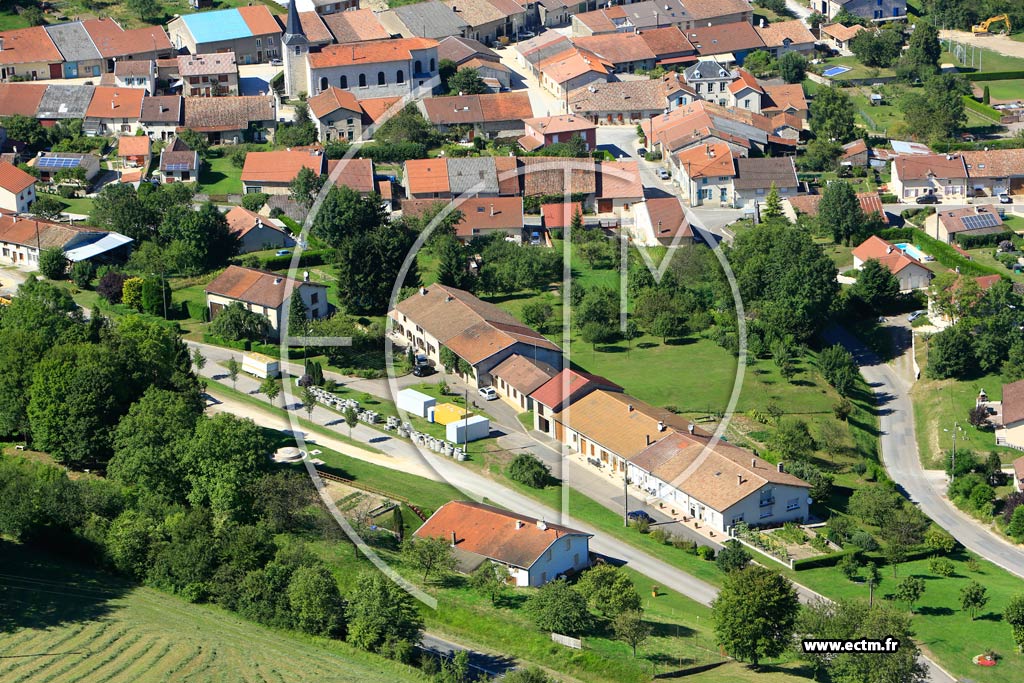Photo arienne de Sivry-la-Perche