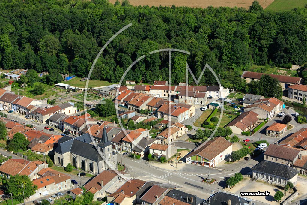 Photo arienne de Sommedieue