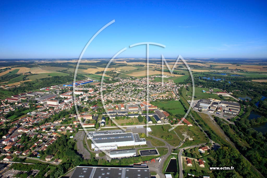 Photo arienne de Thierville-sur-Meuse