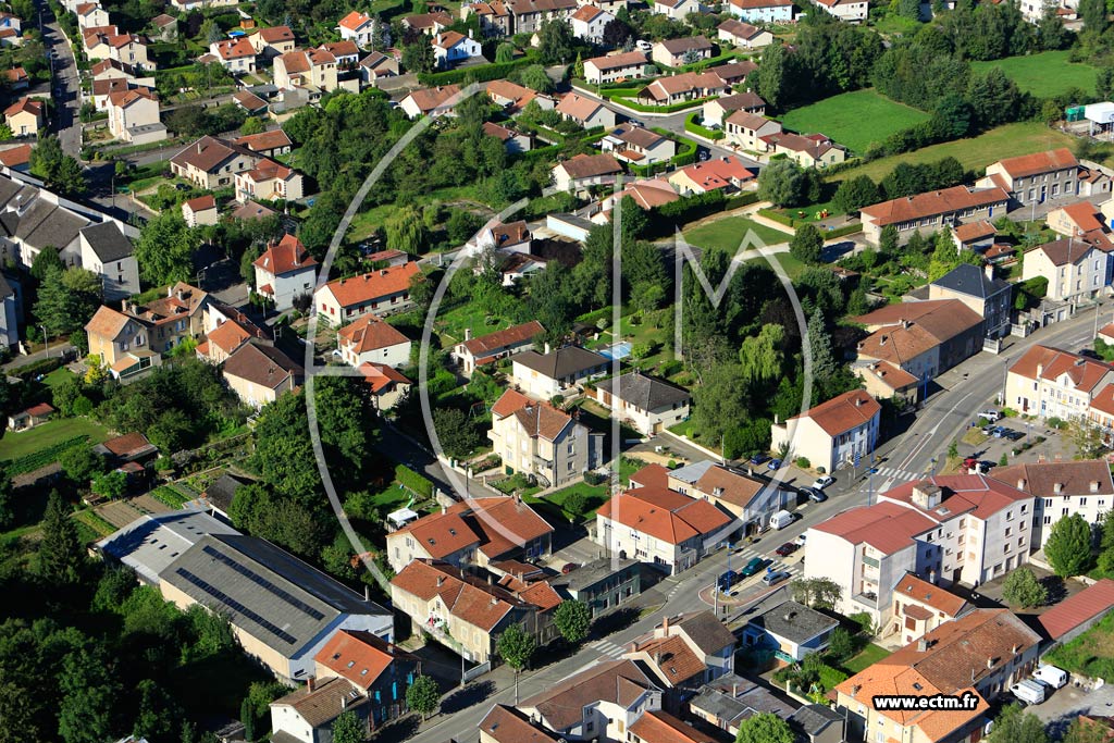 Photo arienne de Thierville-sur-Meuse