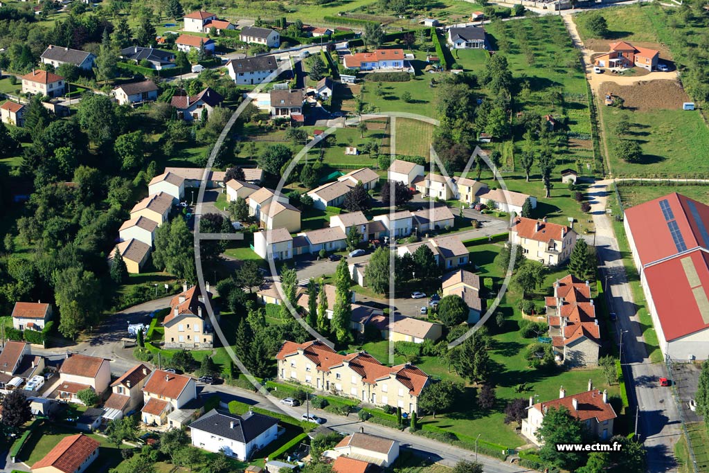 Photo arienne de Thierville-sur-Meuse