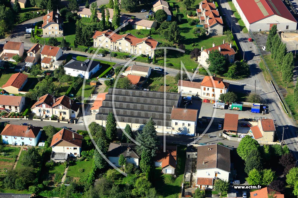 Photo arienne de Thierville-sur-Meuse