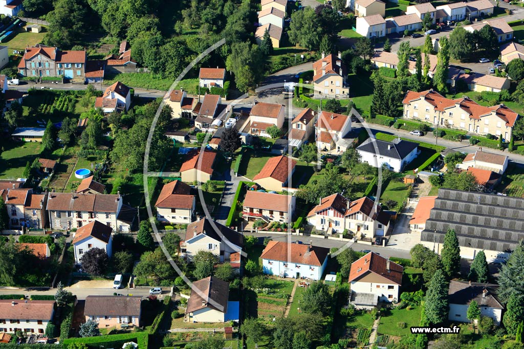 Photo arienne de Thierville-sur-Meuse