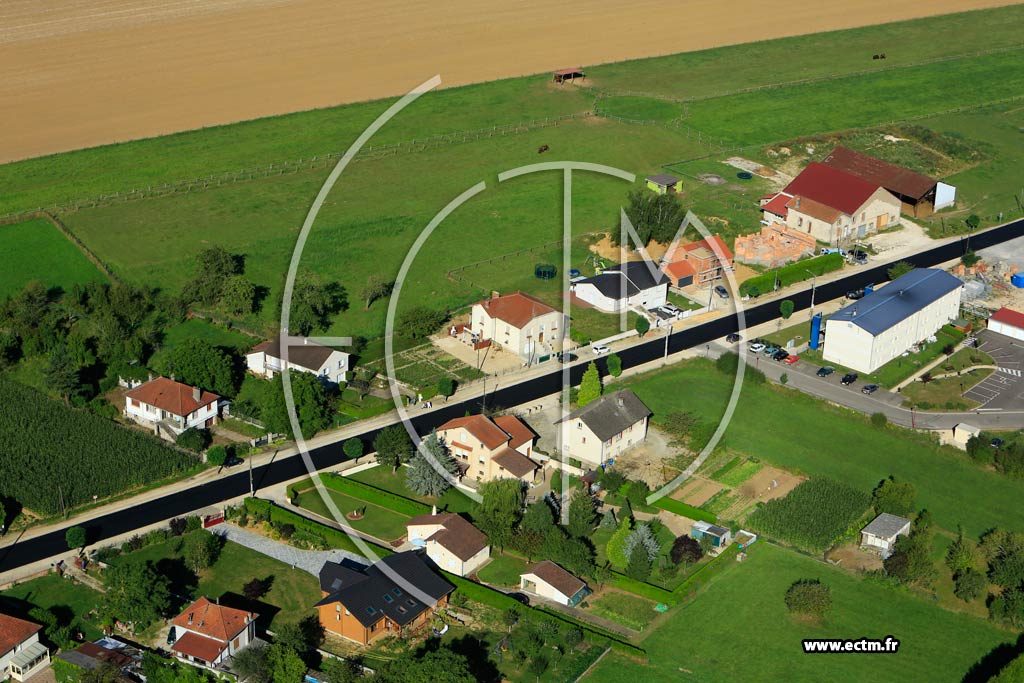 Photo arienne de Thierville-sur-Meuse