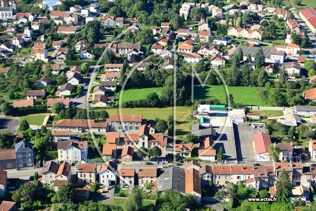 Photo arienne de Thierville-sur-Meuse