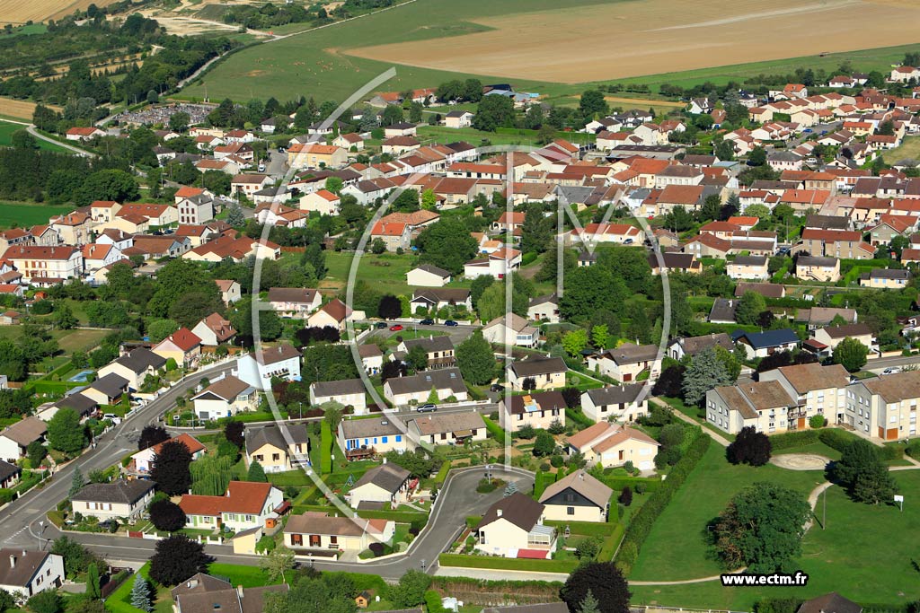 Photo arienne de Thierville-sur-Meuse