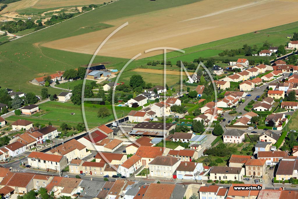 Photo arienne de Thierville-sur-Meuse