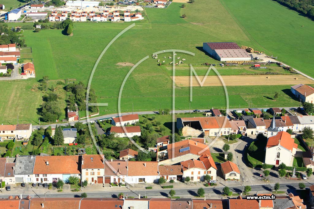 Photo arienne de Thierville-sur-Meuse