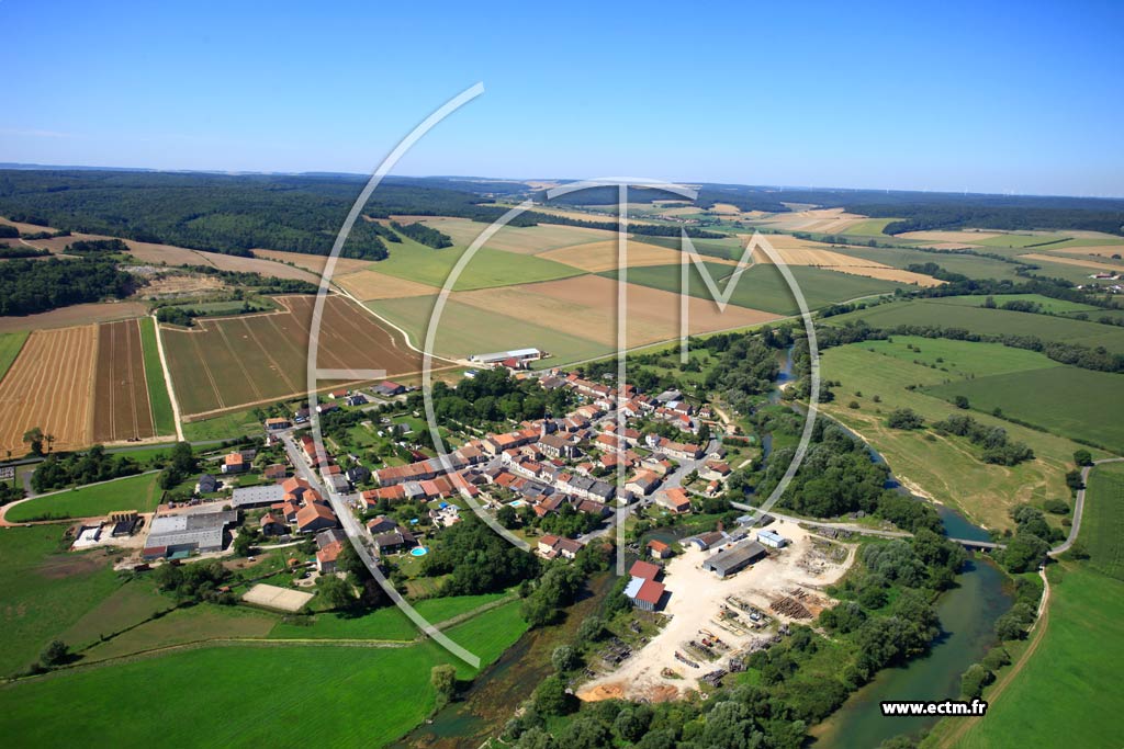 Photo arienne de Tilly-sur-Meuse