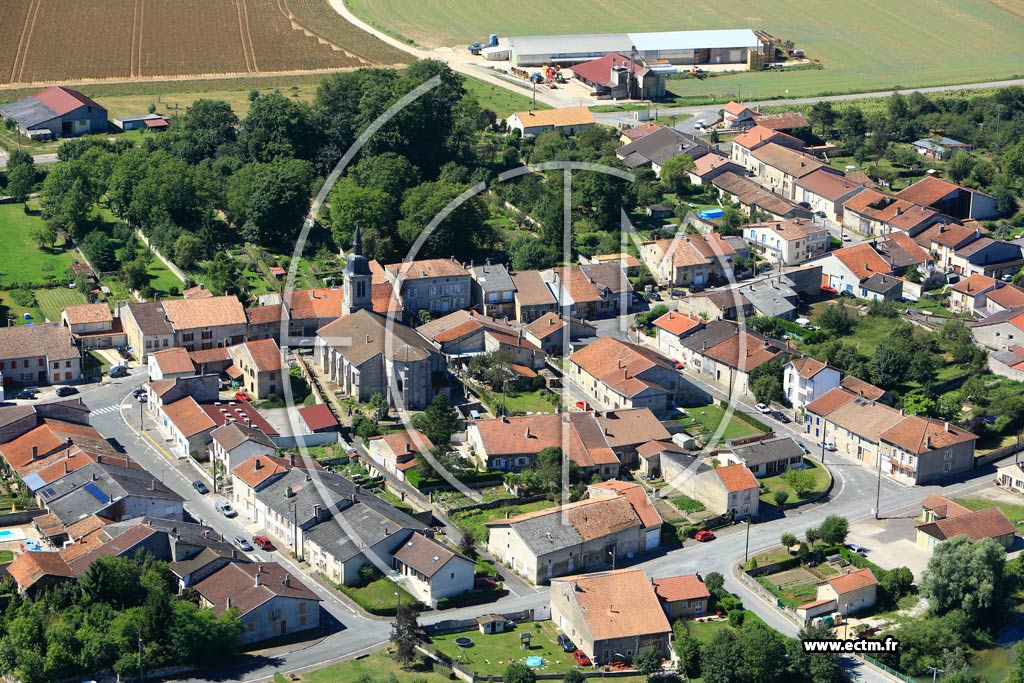 Photo arienne de Tilly-sur-Meuse