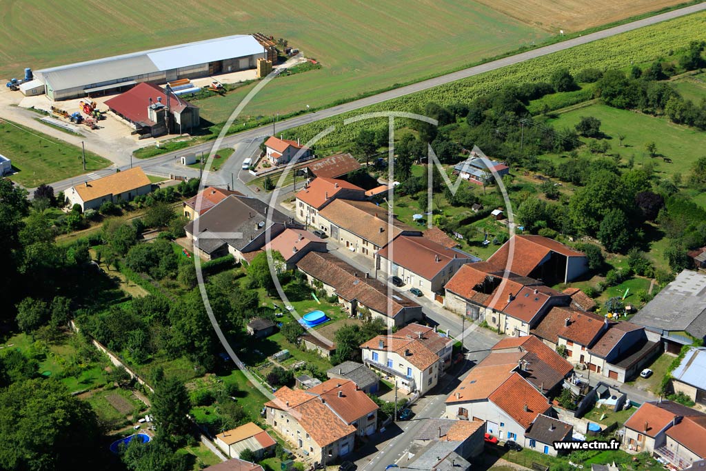Photo arienne de Tilly-sur-Meuse