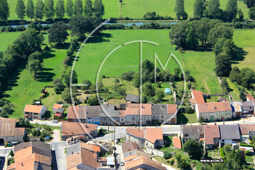 Photo arienne de Troyon