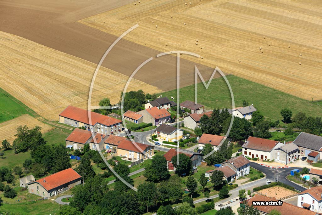 Photo arienne de Vacherauville