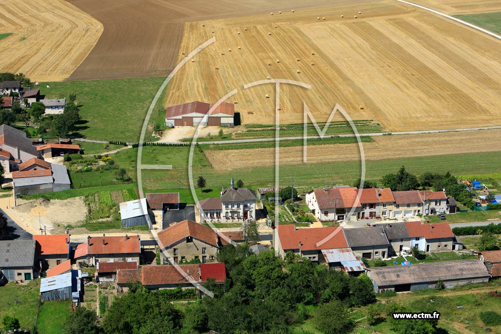 Photo arienne de Vacherauville