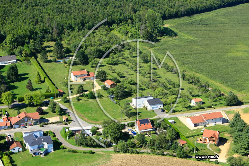Photo arienne de Vaux-devant-Damloup