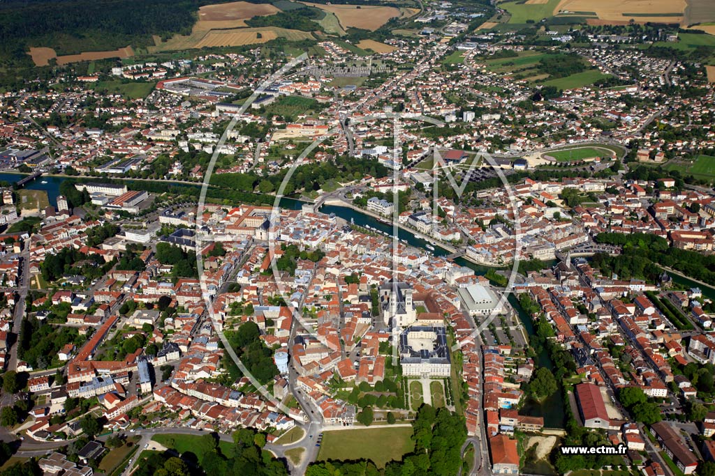 Photo arienne de Verdun