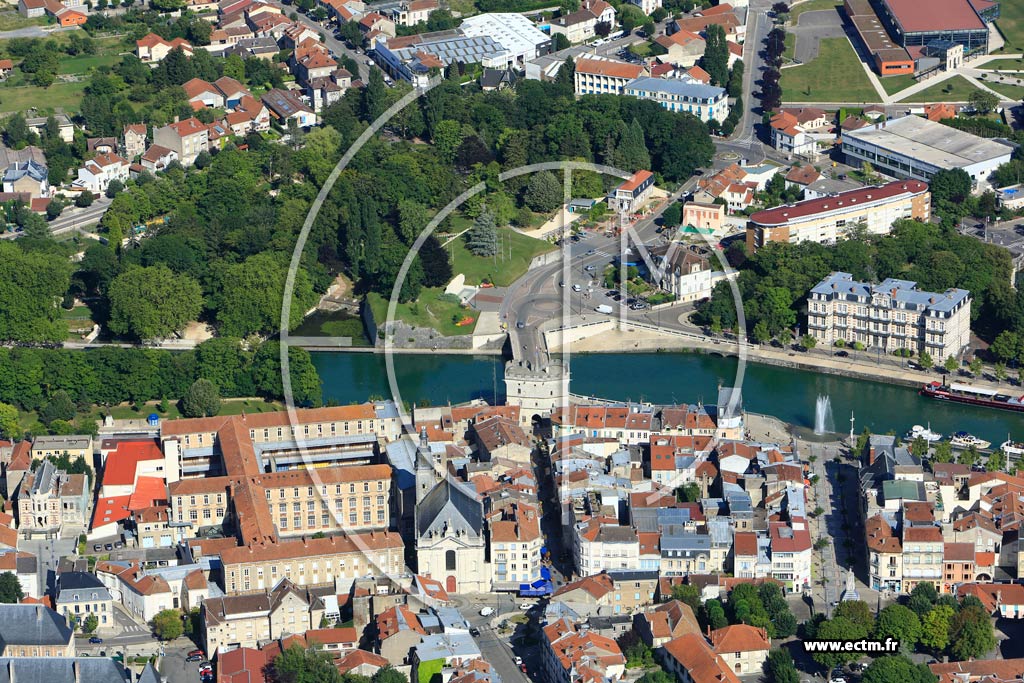 Photo arienne de Verdun