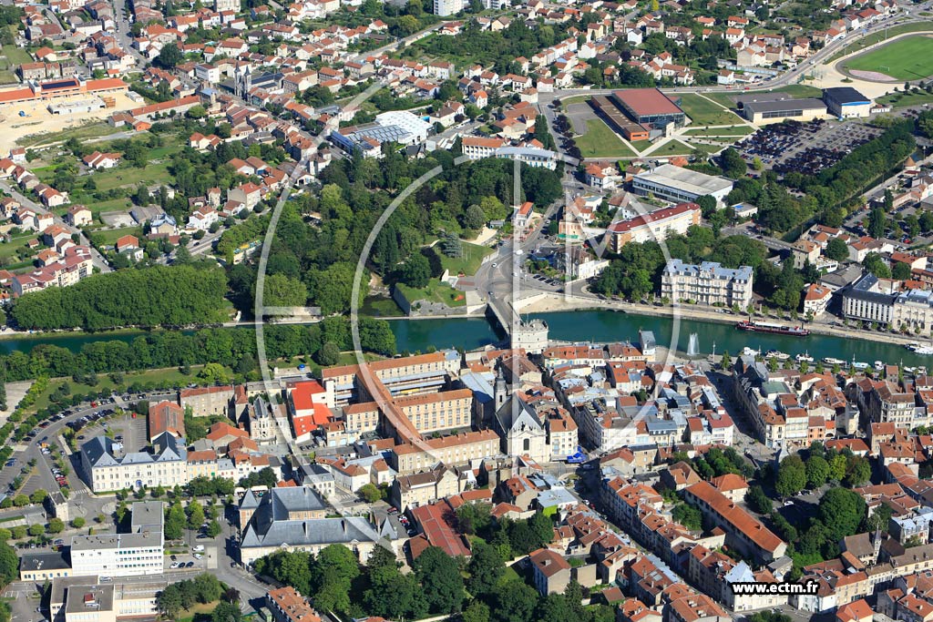 Photo arienne de Verdun