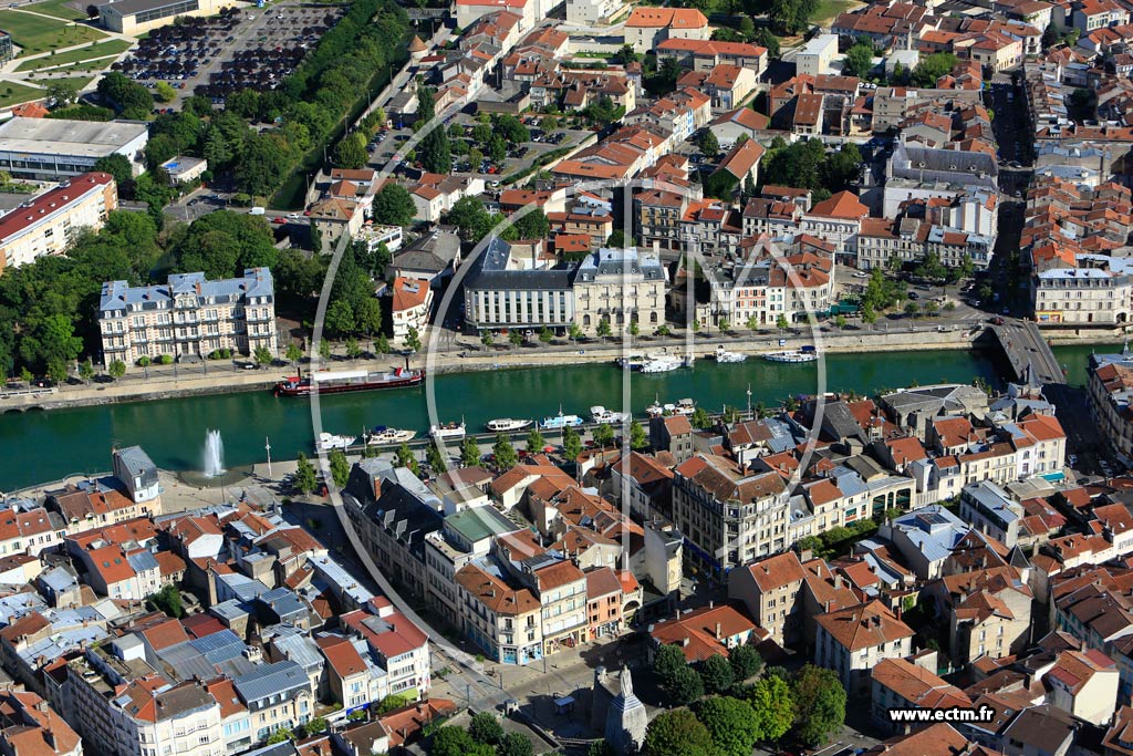 Photo arienne de Verdun