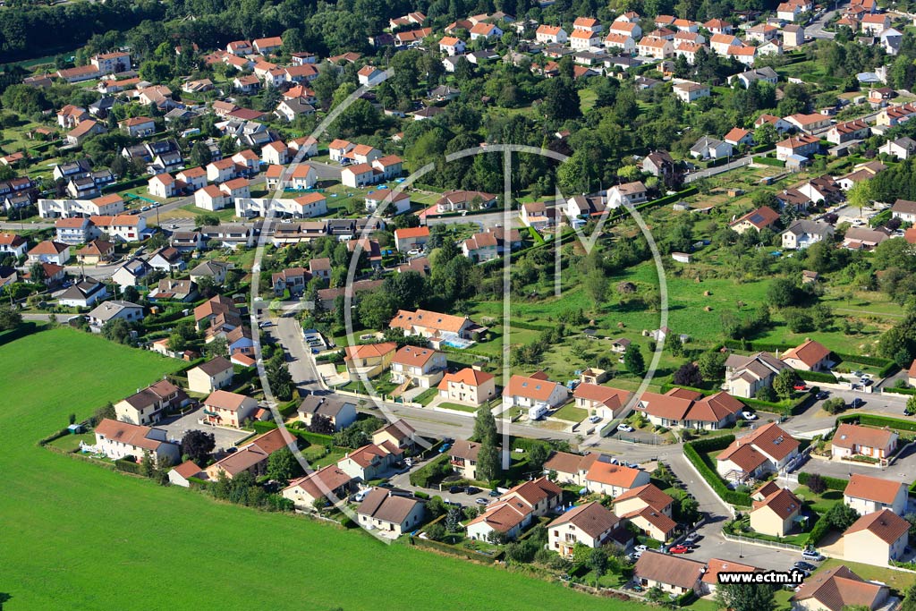 Photo arienne de Verdun (Dieu du Trice)