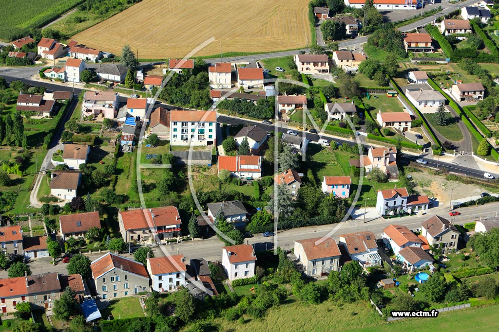 Photo arienne de Verdun (Quartier Driant)