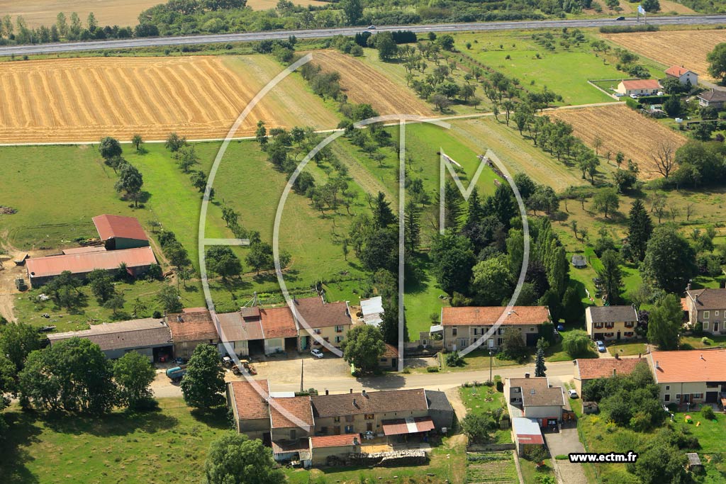 Photo arienne de Ville-en-Wovre