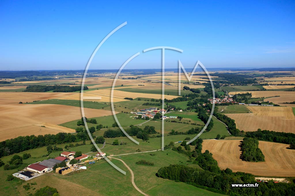 Photo arienne de Ville-sur-Cousances