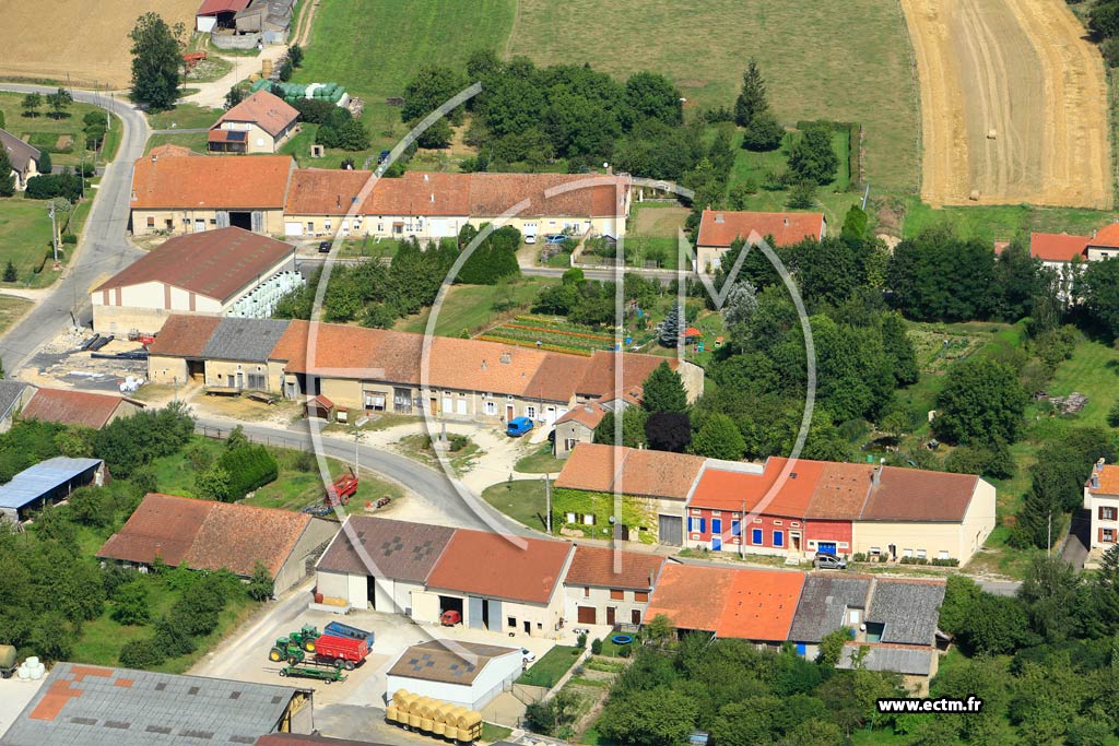 Photo arienne de Villers-Sous-Pareid