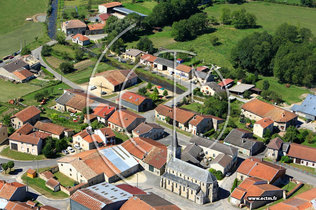 Photo arienne de Woimbey
