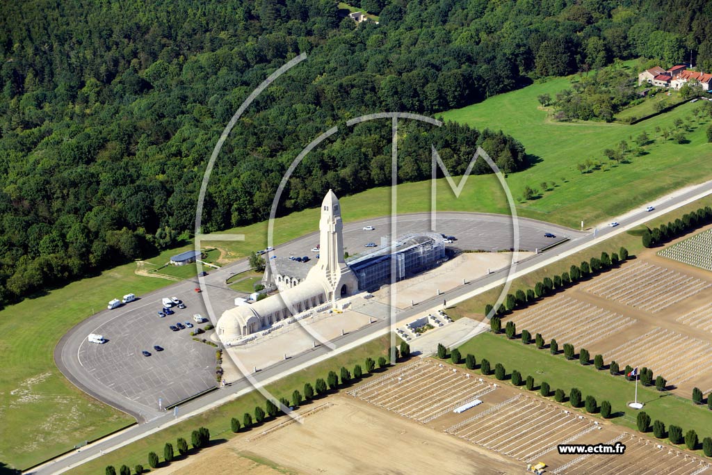 Photo arienne de Ossuaire De Douaumont (Fleury-devant-Douaumont)